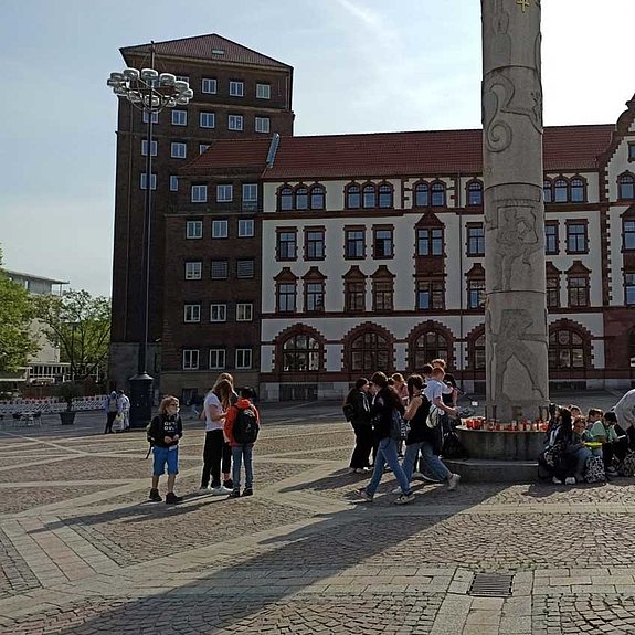 Communal political walk Communal political walk